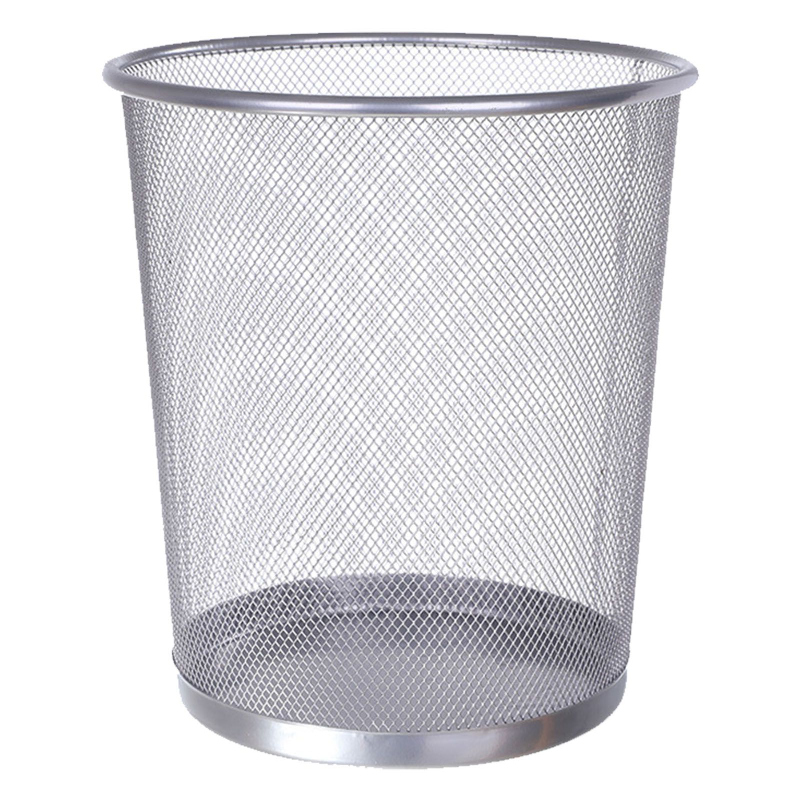 Paper Basket Mesh - سلة مهملات شبكية من الحديد مفتوحة