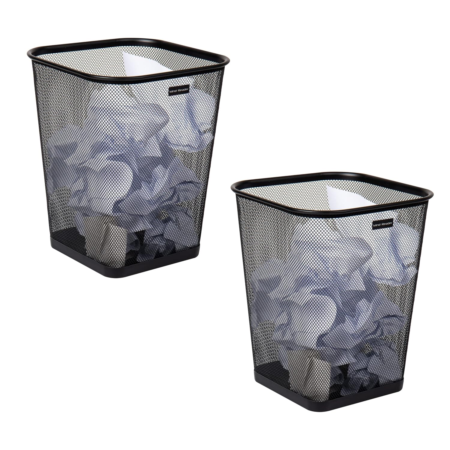 سلة مهملات معدنية شبكية من مار - مراجعة Paper Basket Mesh وسعره
