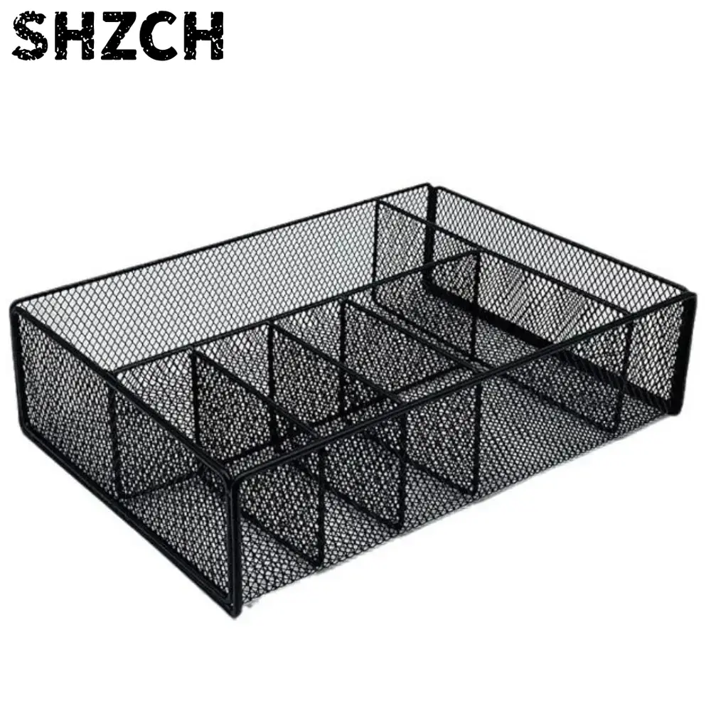سلة تخزين معدنية سوداء شبكية م - مراجعة Paper Basket Mesh وسعره