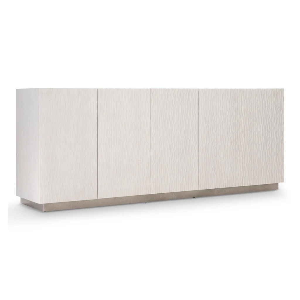 حامل تلفزيون عصري أبيض بتصميم  - مراجعة Office Furniture Credenza وسعره