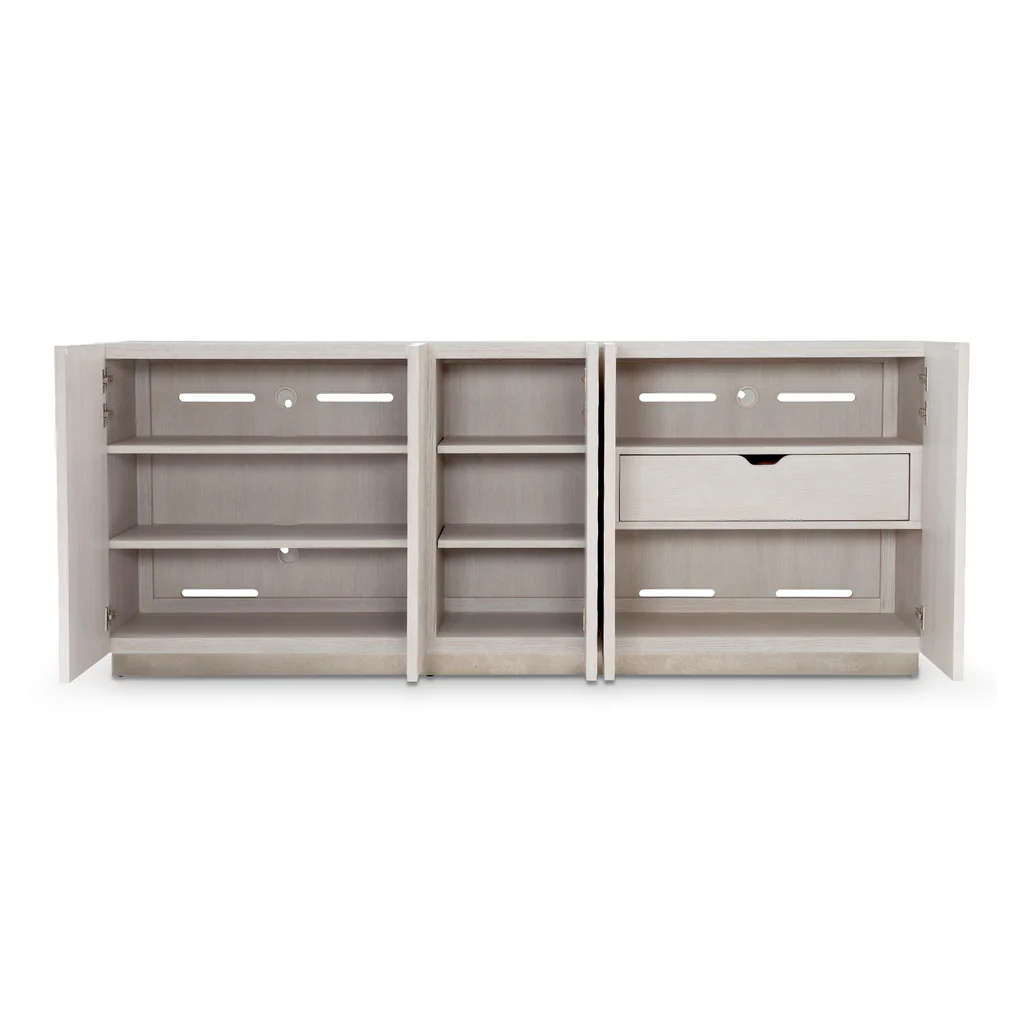 حامل تلفزيون عصري أبيض بتصميم  - مراجعة Office Furniture Credenza وسعره