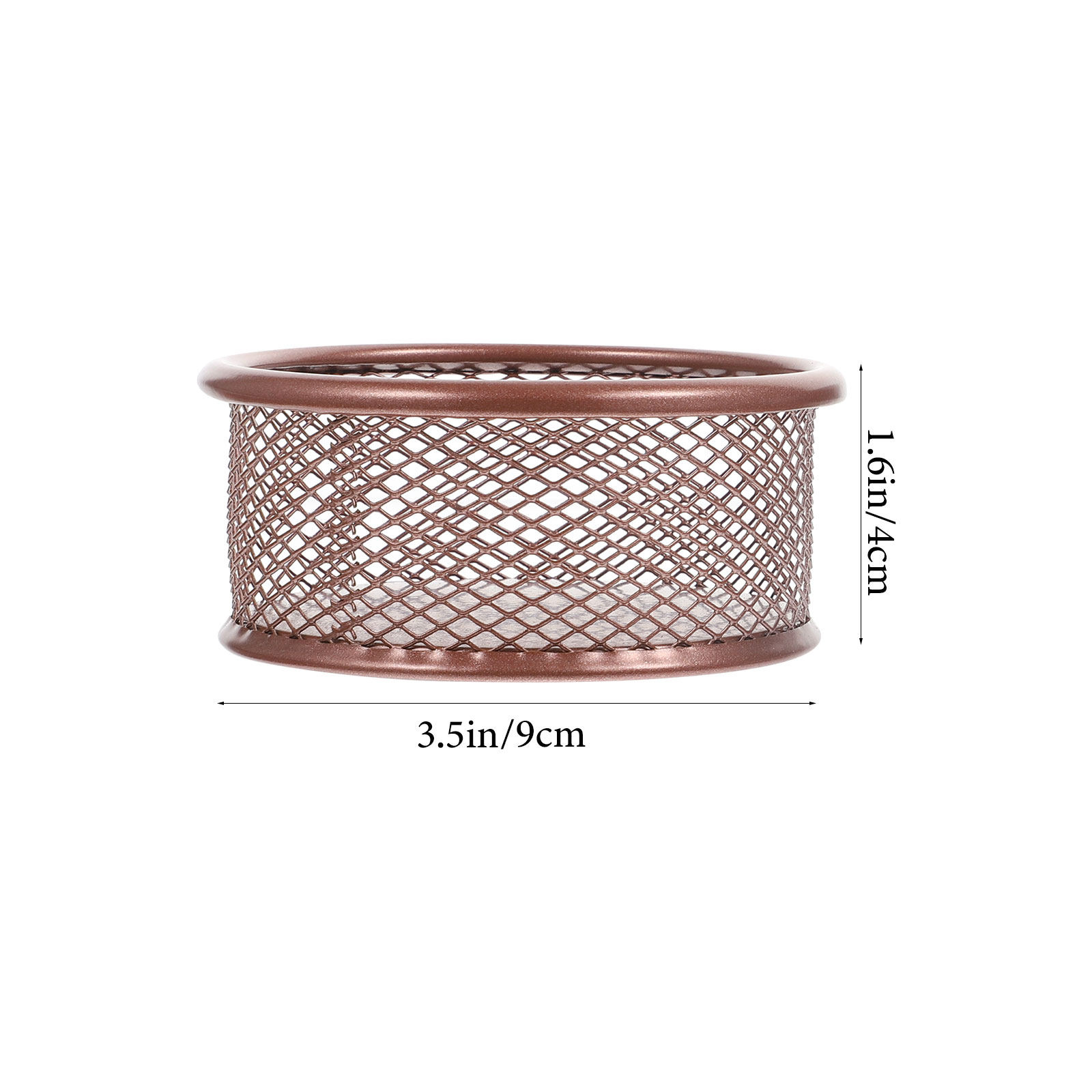 قطعتان من حاويات تخزين معدنية  - مراجعة Paper Basket Mesh وسعره