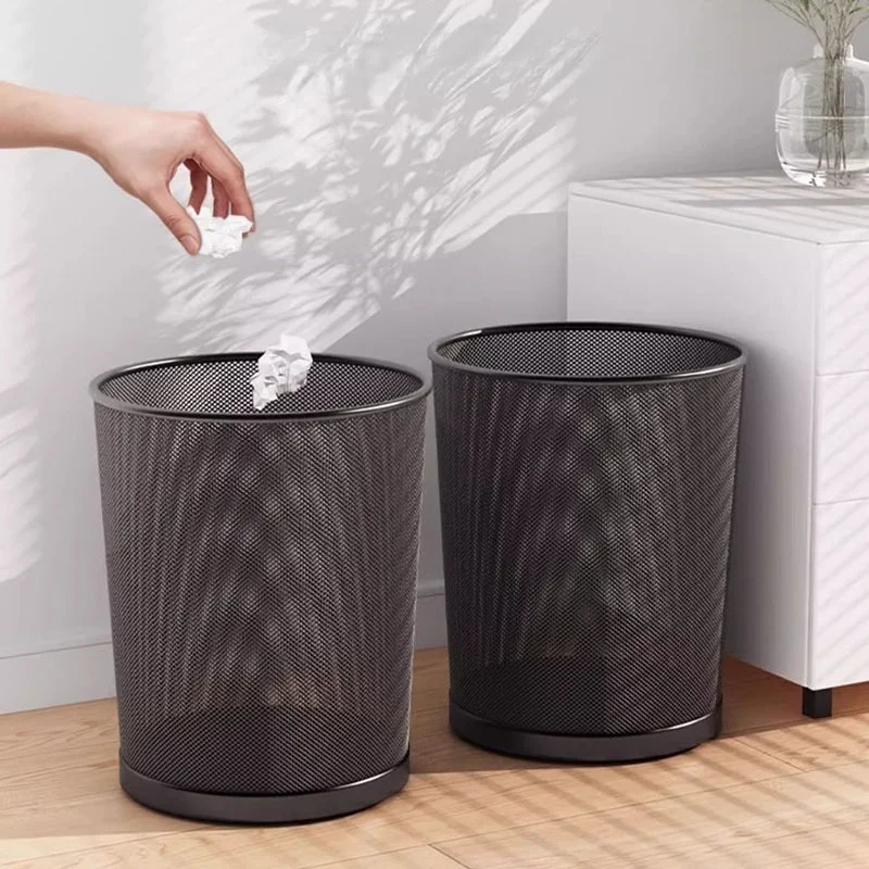سلة مهملات معدنية مقاومة للكسر - مراجعة Paper Basket Mesh وسعره