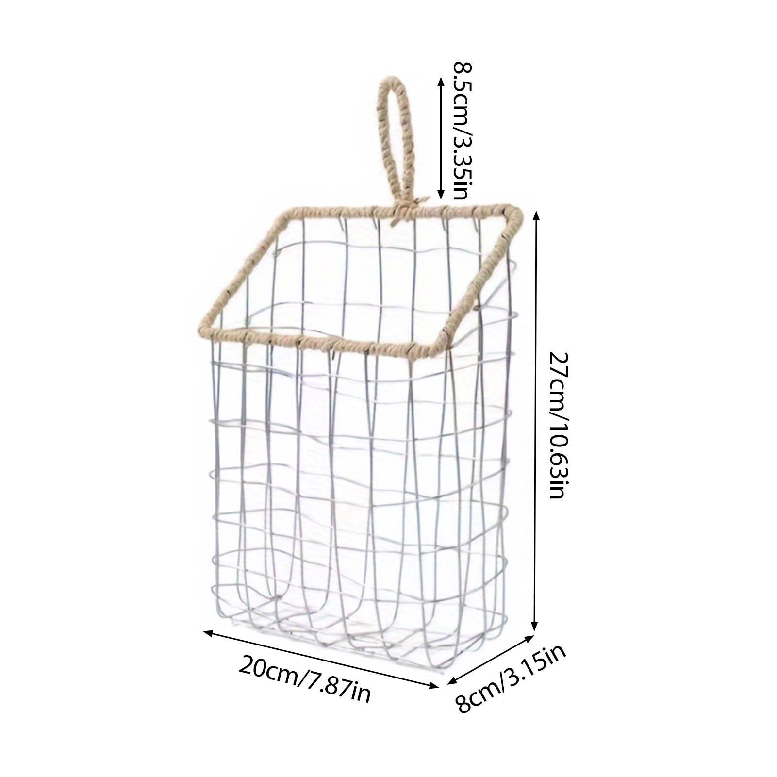 سلة معلقة من السلك المعدني ذات - مراجعة Paper Basket Mesh وسعره