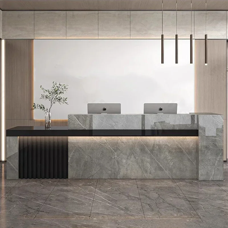 مكتب استقبال c13- بتصميم نوردي - مراجعة Office Furniture Bali وسعره