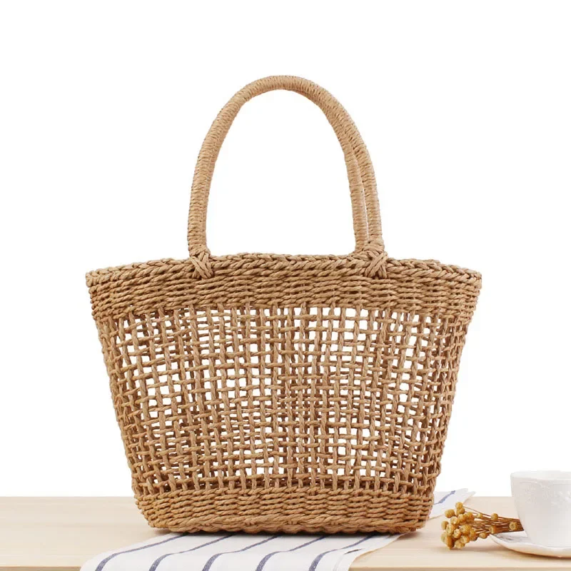 اليدوية المرأة حقيبة يد البوهي - مراجعة Paper Basket Mesh وسعره